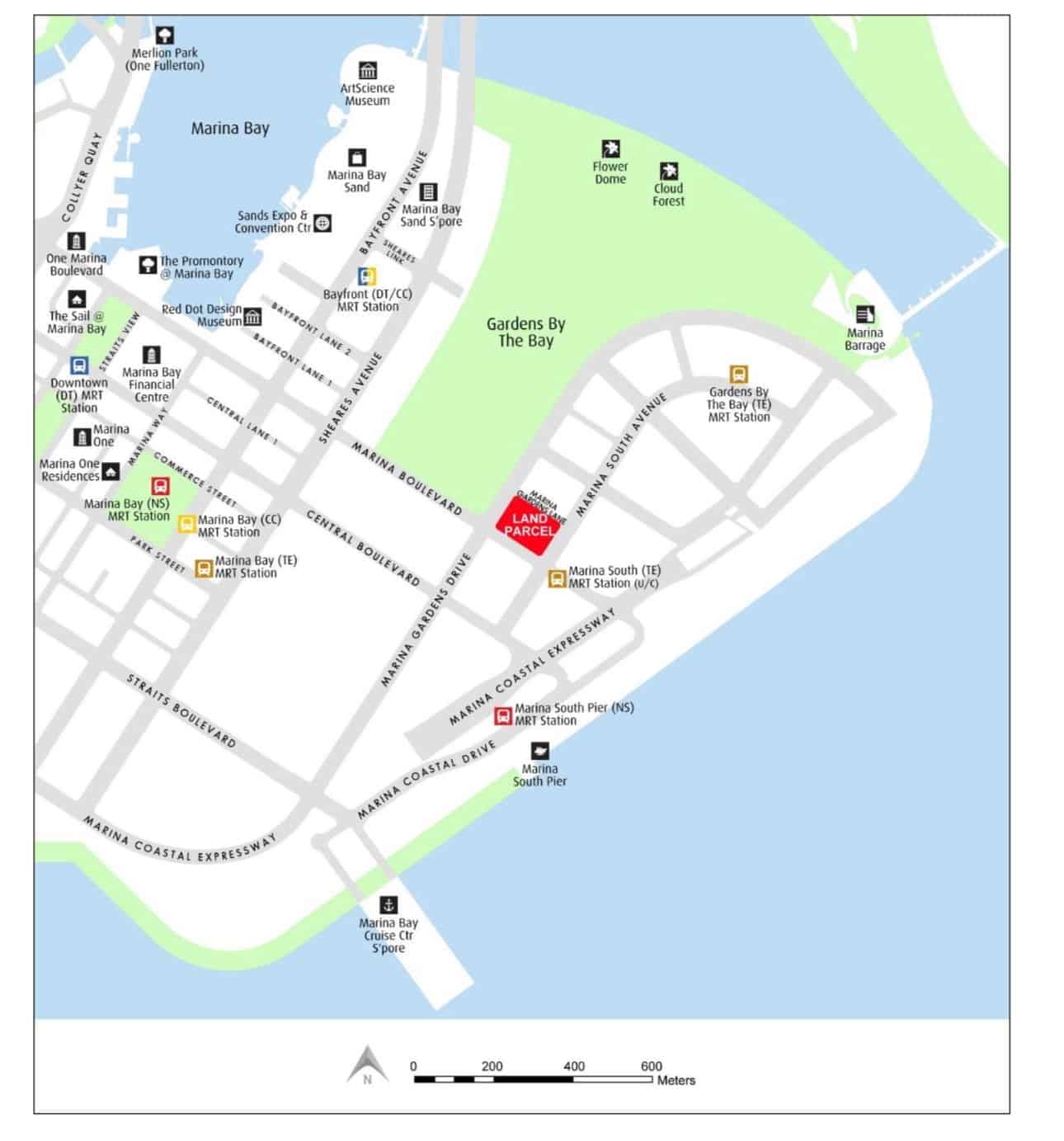 Marina South Residential Site Up For Tender