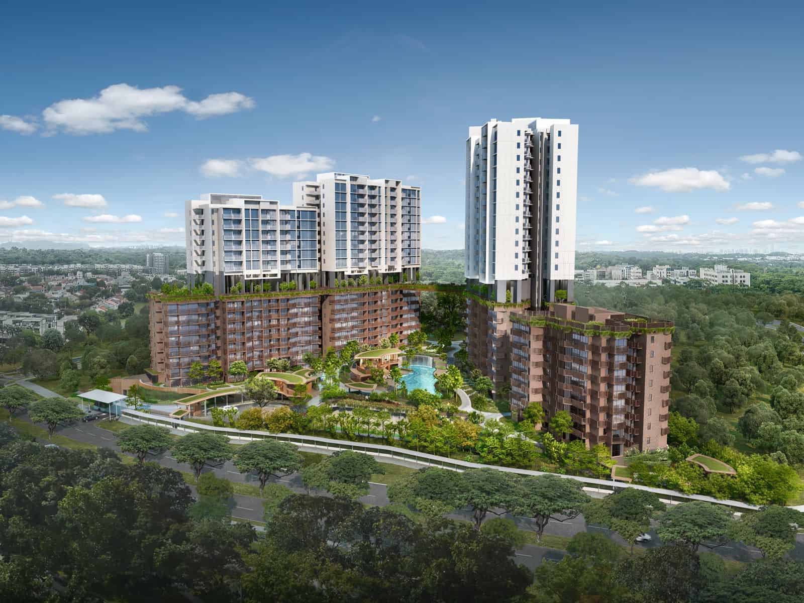 Singapore Property News Lentor Hills Residences Floor Plans : Beautiful New Condo - % 1