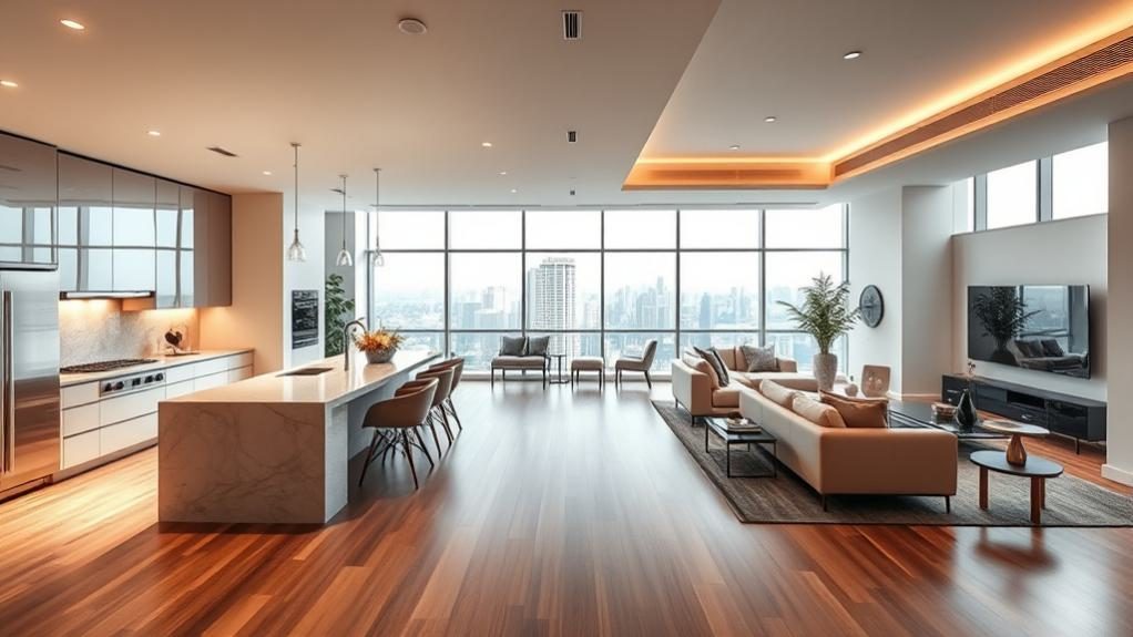 Exclusive High Ceiling Living