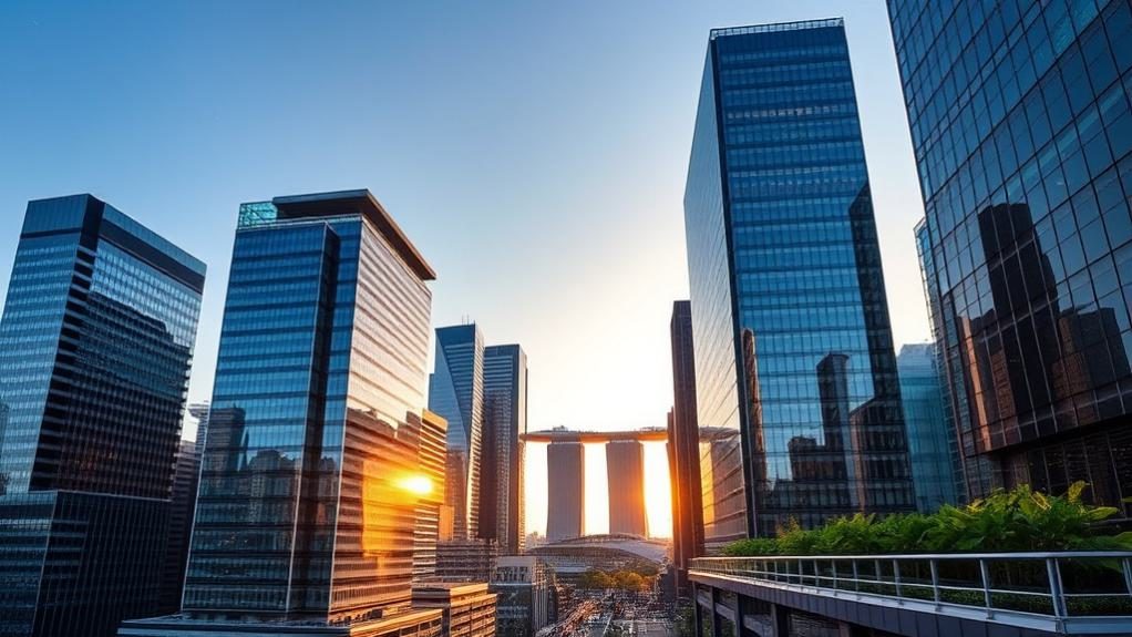 Singapore Office Rents Stable