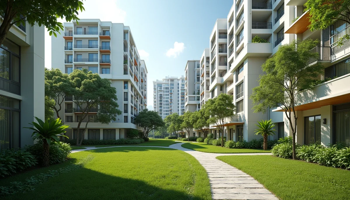 Modern And Mature Public Housing Hdb Apartment Blocks In Telok Blangah Mature Estate Near Mount Faber Singapore