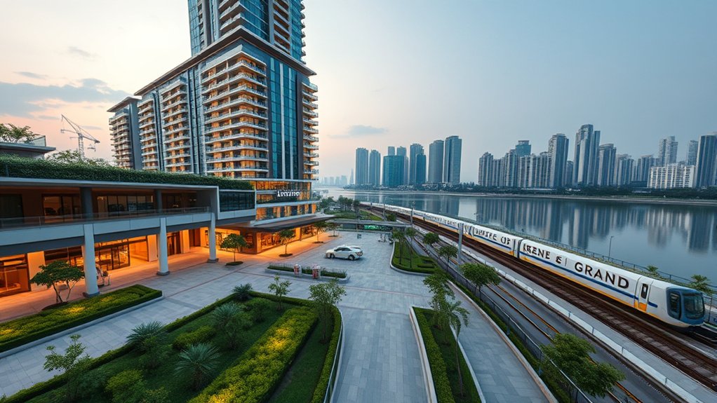 Lucerne Grand: 570-Unit Mixed-Use Condo Next To Singapore Lakeside Mrt Launches From $1.498M