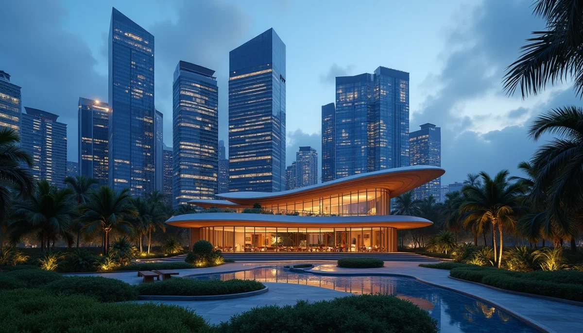 Ai Giants (Openai, Anthropic, Databricks) Drive Cbd Grade A Office Scarcity In 3Q2026: Prime Rents Hit $12.32 Psf 1 Singapore Financial District Office Towers And Prime Commercial Skyline Illuminated At Dusk