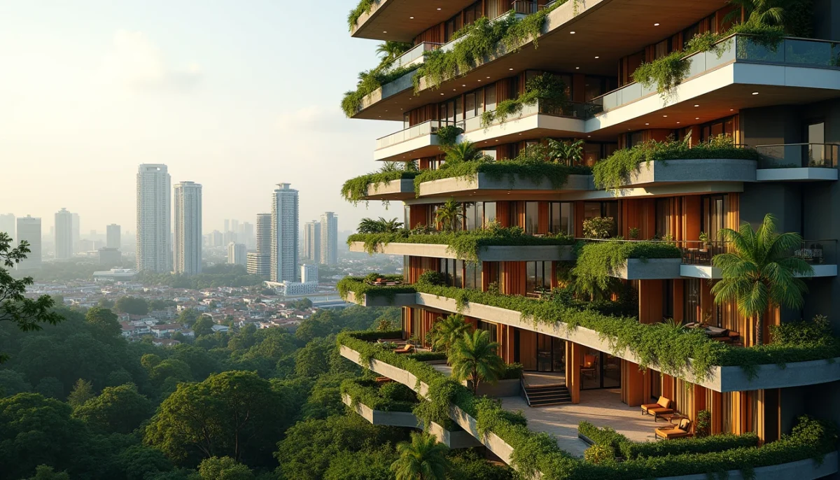 Ura To Review Building Floor Space (Gfa) Guidelines: Greater Architectural Flexibility For Developers And Cooler Homes 1 Modern Singapore Residential Architecture Illustrating Ura Gross Floor Area Gfa Guidelines Review And Thermal Comfort Features