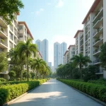Mature Residential Condominium Estate In Singapore Reflecting Aging En Bloc Redevelopment Considerations