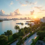 Scenic Coastal Waterfront At Harbourfront And Keppel Bay With Modern Residential Towers And Blue Waters Representing The Greater Southern Waterfront Transformation