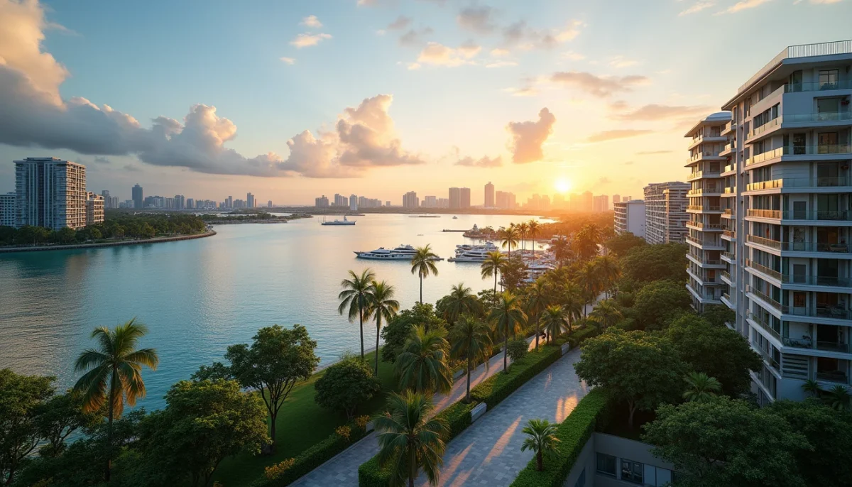 Greater Southern Waterfront Timeline Takes Shape: Prima To Vacate Landmark Keppel Road Mill In 2028 1 Scenic Coastal Waterfront At Harbourfront And Keppel Bay With Modern Residential Towers And Blue Waters Representing The Greater Southern Waterfront Transformation