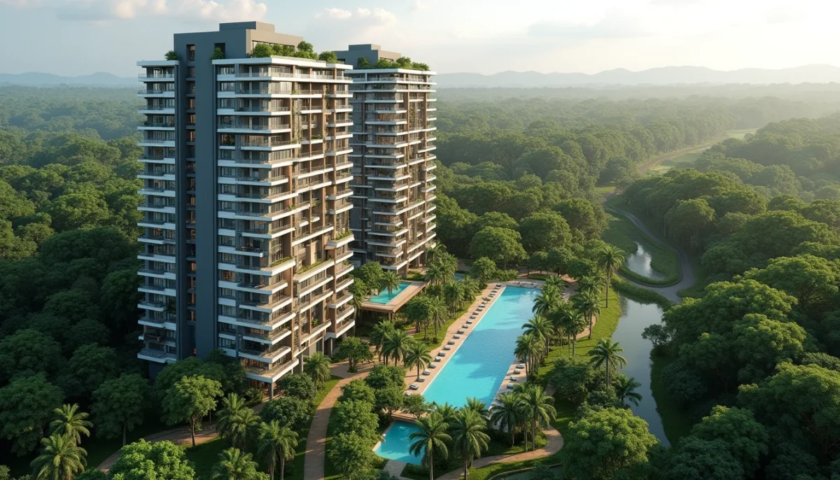 Thomson Reserve Draws Record 11,800 Preview Visitors: Why Upper Thomson'S First Mega-Launch In 8 Years Is Outperforming 2026 Turnouts 1 Modern Condominium Towers Surrounded By Lush 88 Percent Tropical Greenery And Nature Reserve Pools At Thomson Reserve In Upper Thomson Singapore